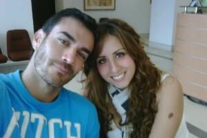 David Zepeda y Lina Radwan