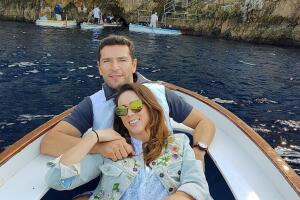 Jacqueline Bracamontes y Martín Fuentes