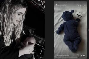 Amely Nodal ha sido muy reservada con fotos de su bebé. Estas son algunas fotos de las pocas que ha compartido con él.   