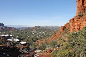 Sedona, un pequeño pueblo al norte de Arizona que se viste de blanco