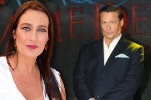 Diana Golden y Alfredo Adame
