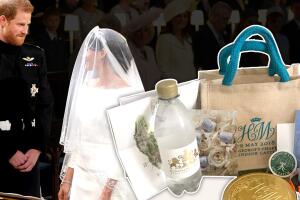 Boda real recordatorios bolso goody bag