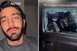 Patricio José denunció un robo en la Ciudad de México