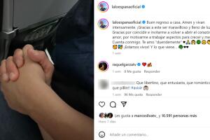 Lalo España ha sido reservado con la identidad de su nuevo novio.