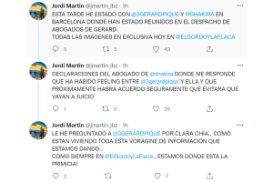 Jordi Martin cobertura Shakira y Piqué