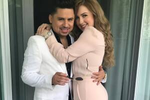 Kenia Ontiveros, esposa de Larry Hernández