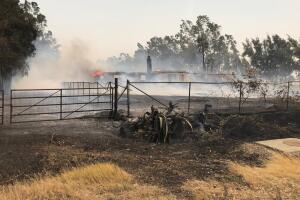 Sacramento Airport Fire