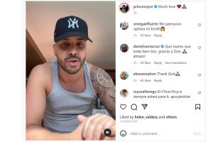 Prince Royce habló de su salud