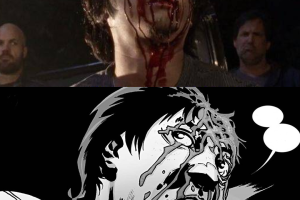 Glenn muere, comparación