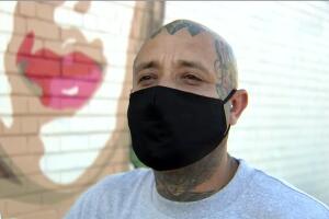 Omar Huerta mural Vanessa Guillén