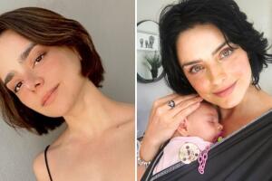 Carla Eugenia (izquierda) y Aislinn Derbez (derecha)
