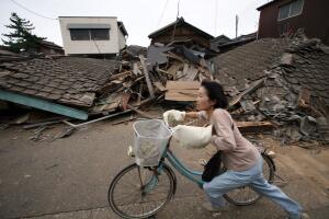 Strong Earthquake Hits Northern Japan