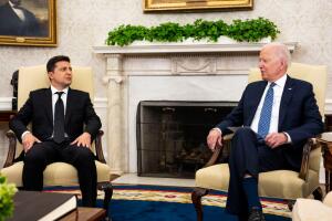 Biden se reune con Zelensky en la Casa Blanca Sept 1 2021