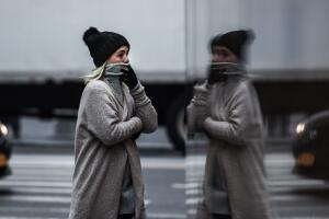 New Yorkers Feel The Chill As Arctic Blast Descends Upon Big Apple