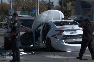 Accidente en Los Ángeles