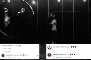 Claudia Martin y Hugo Catalán