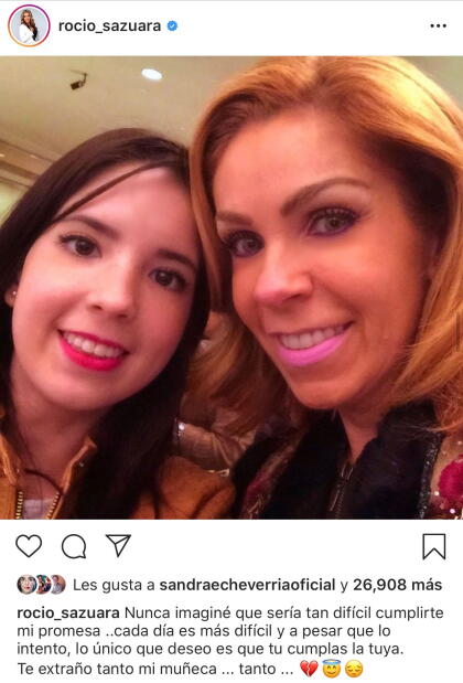 Rocío Sánchez Azuara dedica su altar de muertos a su hija Daniela y a su amiga Christian Bach | Univision Famosos | Univision