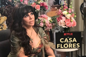 Verónica Castro 'La casa de las flores'. Agosto 2018.