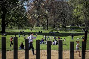 Virus Outbreak New York Weather