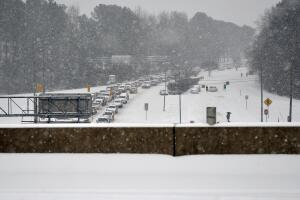 Winter Storm Affects Large Swath Of Southern States