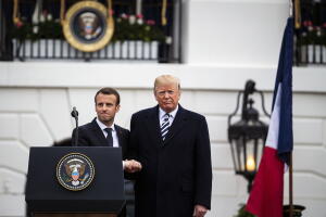 File: Trump And Macon: A Game Of One-Upmanship