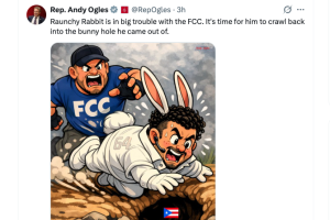 Congresista contra Bad Bunny y Puerto Rico