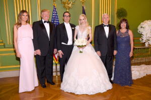 Secretary of the Treasury Steven Mnuchin and Louise Linton Wedding