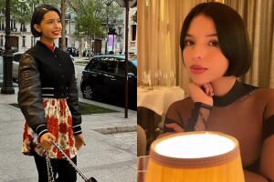 Ángela Aguilar fotos: se pasea por Francia con looks de por lo menos 5,000 dólares tras polémica con Gussy Lau

