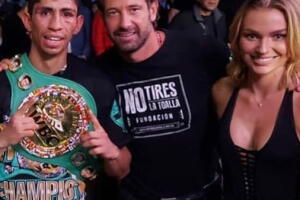 Gabriel Soto Irina Baeva. Pelea de box, febrero 2019.