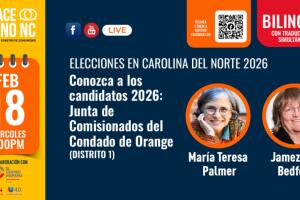 Elecciones en Carolina del Norte: Candidatos a la Junta de Comisionados del Condado de Orange