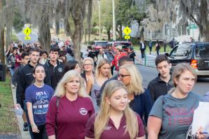 Estudiantes Visitan a Congresistas