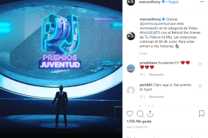 Reacciones Premios Juventud
