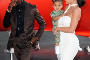 Travis Scott, Kylie Jenner, Stormi Webster