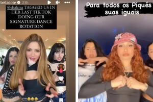 Shakira y Bella Dose