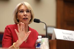 Education Secretary Betsy Devos Testifies Before The House Education And Labor Committee