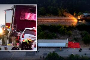 Encuentran cuerpos de migrantes con condimento para carne