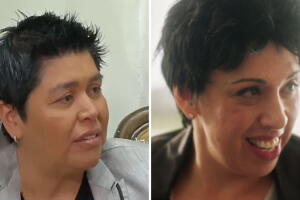 Elena Jiménez y Regina Orozco