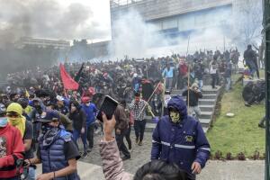 ECUADOR-ECONOMY-IMF-FUEL-PROTEST