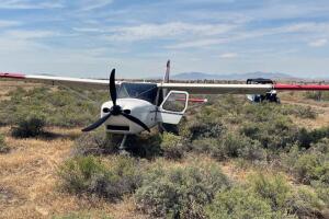 Avión aterriza de emergencia en Utah