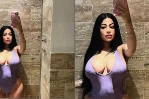 Yailin posó en traje de baño tras dar a luz a su hija Cattleya.