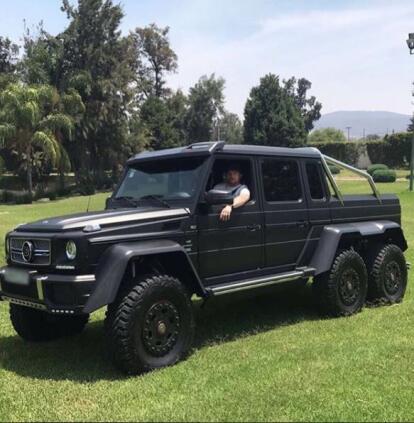 Encuentran Al Canelo A Bordo Del Unico Mercedes Benz G63 Amg 6x6