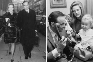 Rupert Murdoch y Anna Torv