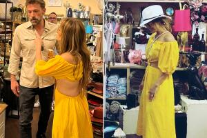 Jennifer López y Ben Affleck se van de compras para su nuevo nido de amor en plena luna de miel