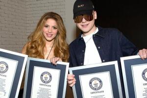 Shakira rompe 14 Récords Mundiales Guinness: comparte cuatro con Bizarrap
