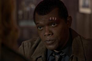 Samuel L Jackson Nick Fury 'Captain Marvel' film - 2019 Grosby.jpg