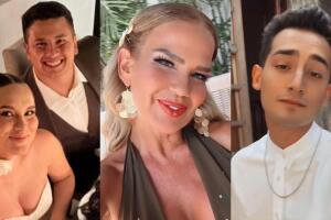 Boda del hijo mayor de Niurka: su hermano Emilio aparece con falda y más detalles