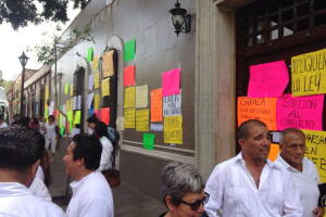 Paro en Oaxaca