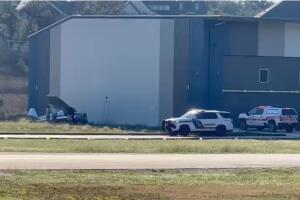 avion choca pista aeropuerto privado Boerne Texas