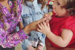 Galilea Montijo y la hija de Inés Gómez Mont