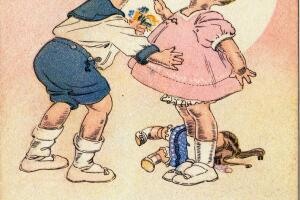 No Kiss Suffrage Card